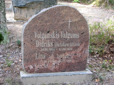 Didriķa Volganska kaps Košraga-Pitraga kapos.