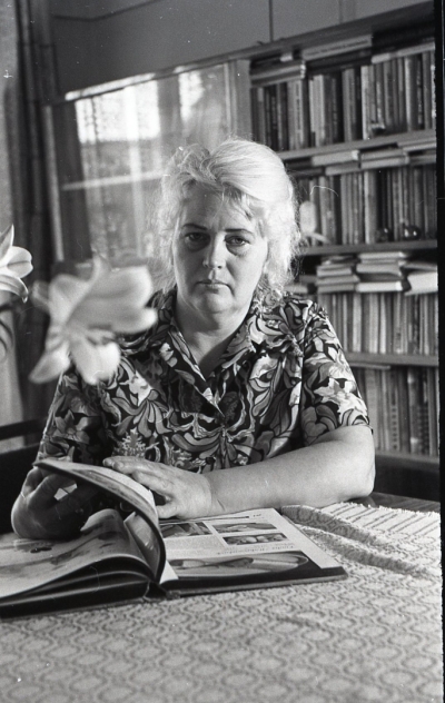 Pavāre – meistare Elvīra Krautmane, Ventspilī vienīgā augstākās 6.kategorijas ieguvēja. 1973.g.