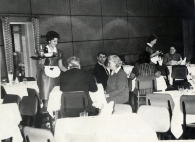 Restorāna “Kosmoss” viesu zāle. 1967.g.