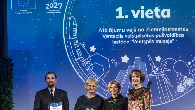 Ventspils muzejs saņem “Reģionu zvaigznes 2024” balvu