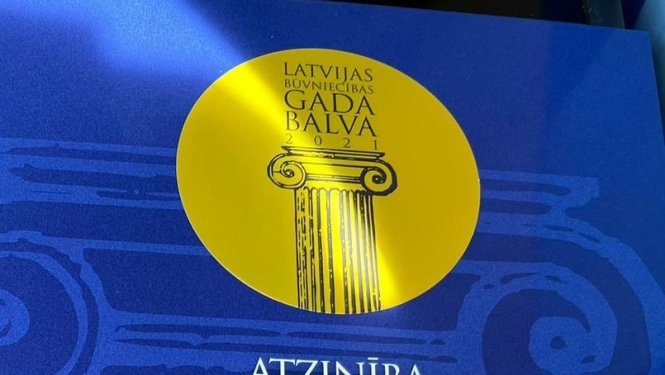 Laivu māja saņem atzinību konkursā “Latvijas Būvniecības Gada balva 2021”