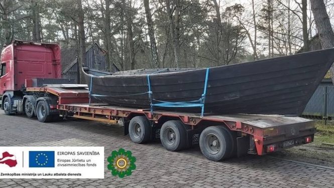 Arī Oskara laiva ceļā uz restaurāciju