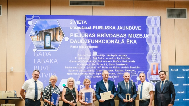 Gada labākā būve arī Ventspilī