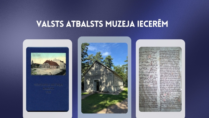 Valsts atbalsts muzeja iecerēm