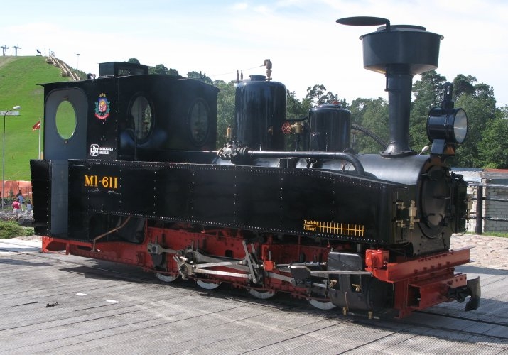 Tvaika lokomotīve Ml-611