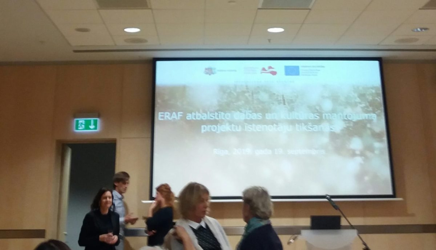 ERAF atbalstīto dabas un kultūras mantojuma projektu īstenotāju tikšanās