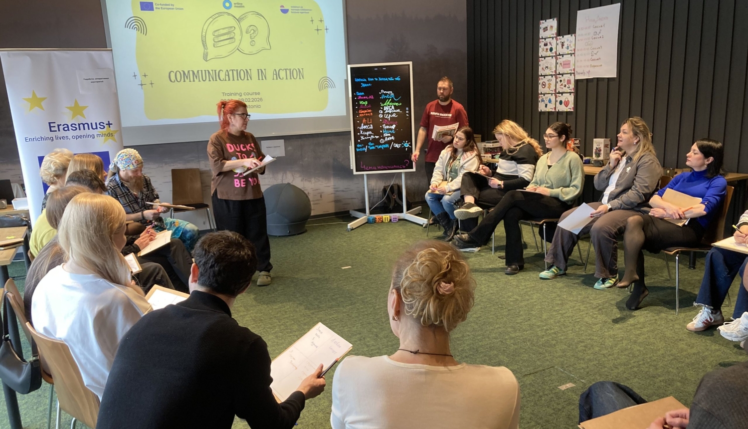 Muzejs kustībā: Apmācības starptautiskajā apmācību kursā “Communication in Action”