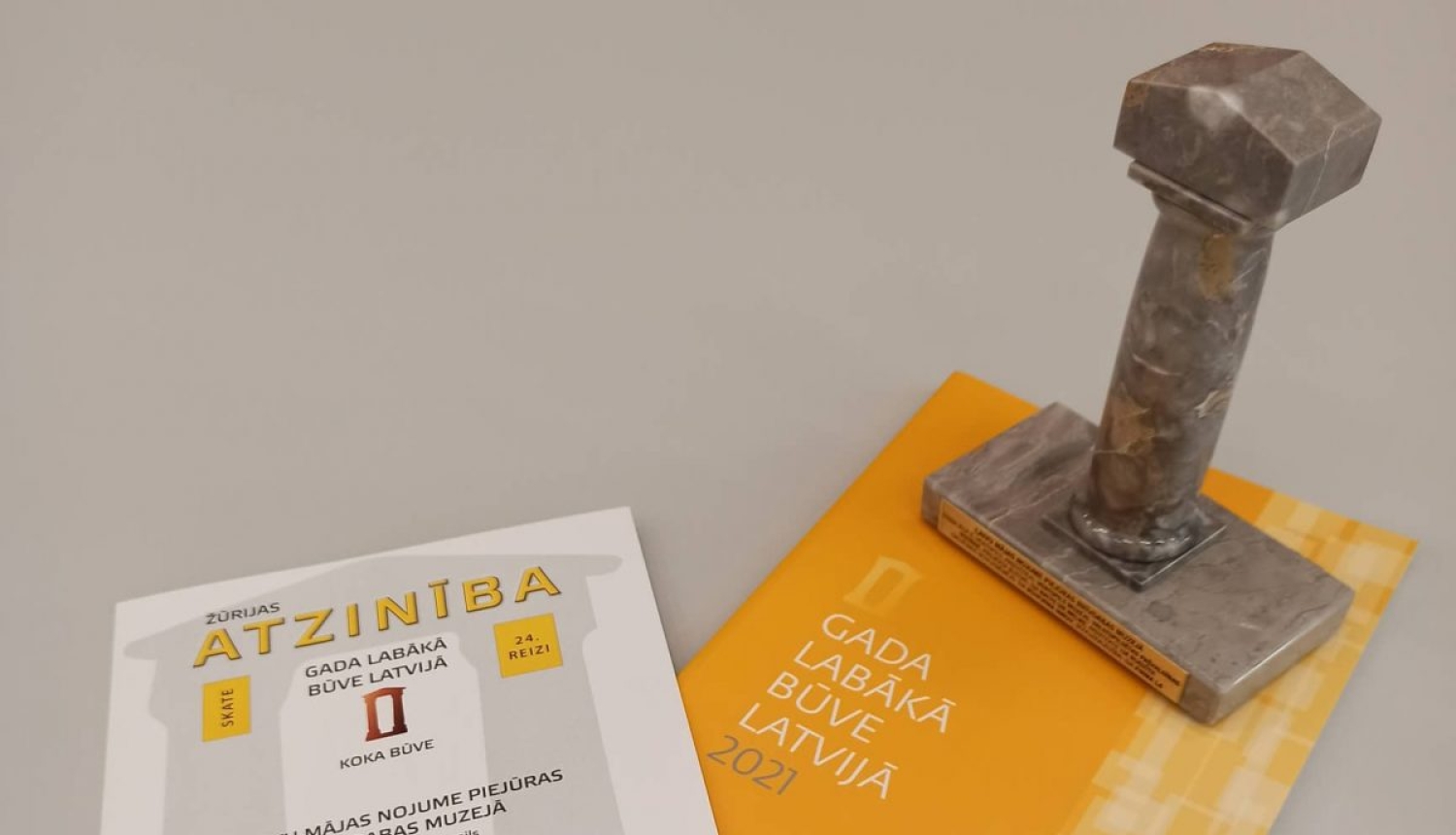 Laivu māja saņem būvnieku atzinību