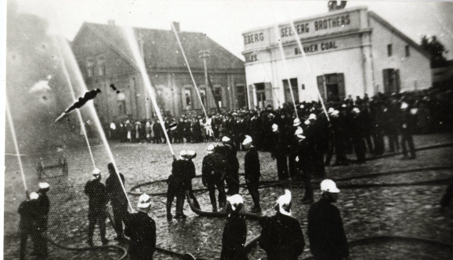 Ventspils muzeja lasītavā: Ventspils brīvprātīgo ugunsdzēsēju biedrībai – 150