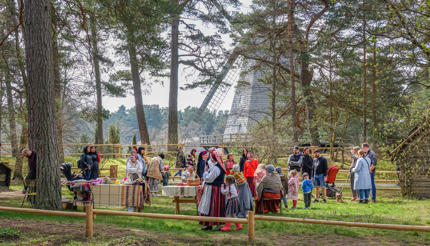 Lieldienas Ventspils Piejūras brīvdabas muzejā