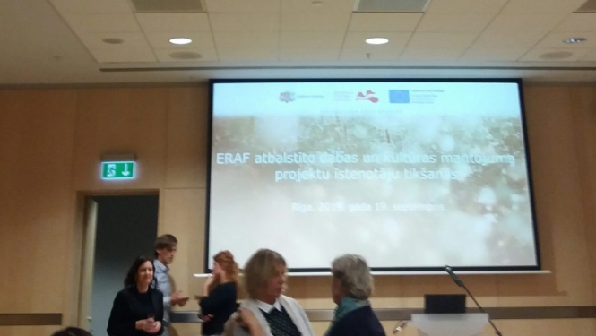 ERAF atbalstīto dabas un kultūras mantojuma projektu īstenotāju tikšanās