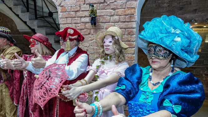 Karnevāls “Fasching 2026 in Ventspils” pilī